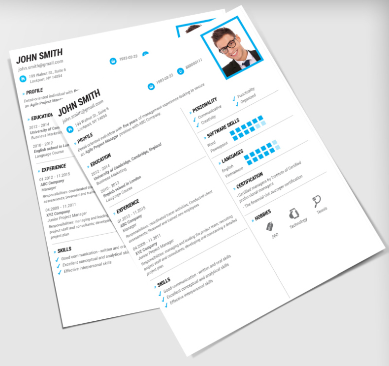 marketing resume template 2022